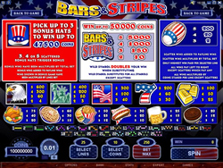 Bars and Stripes Payscreen